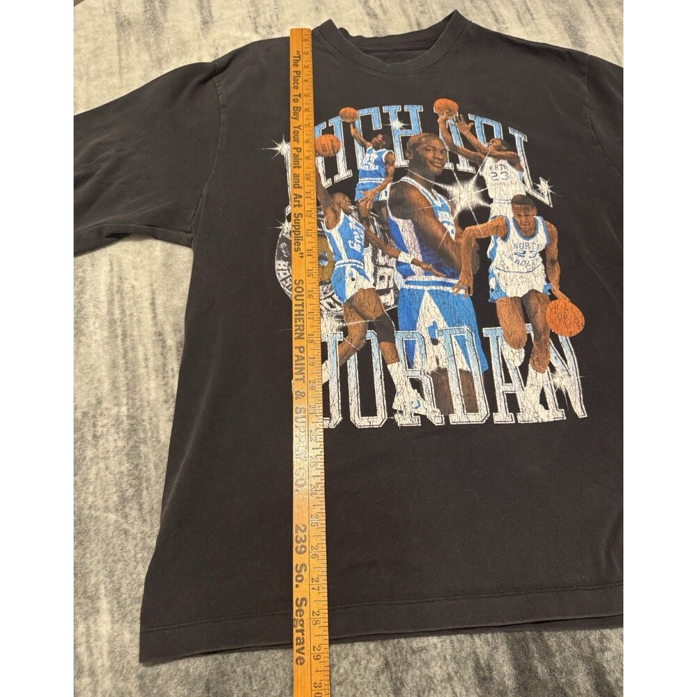 Jordan Michael Jordan UNC Tar Heels Shirt Mens Small Graphic Basketball Tee - Picture 6 of 12